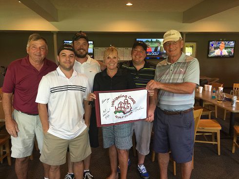 Golfers record an ace with their Whispering Creek views