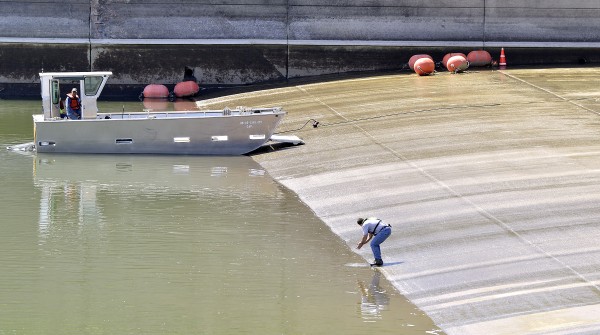 Gavins Point Dam no release