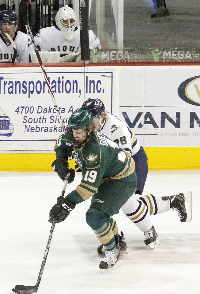 Sioux City vs Sioux Falls in USHL hockey at Tyson Events Center in Sioux City, Iowa on Saturday, March 16, 2013