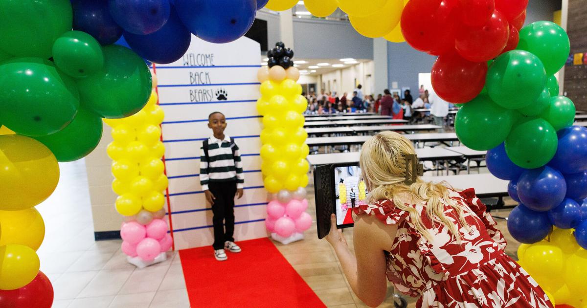 Photos: First day of school at Bryant Elementary