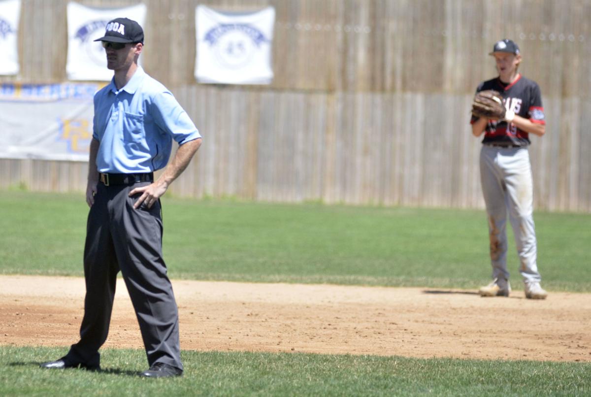Umpires stay busy during shortened high school baseball, softball