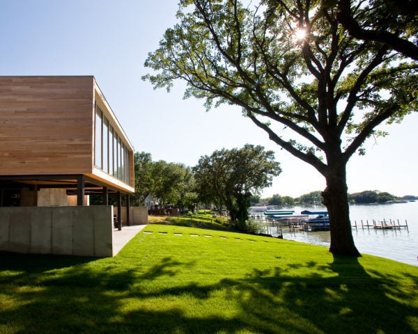 Okoboji lake home designed by PLaN Architecture