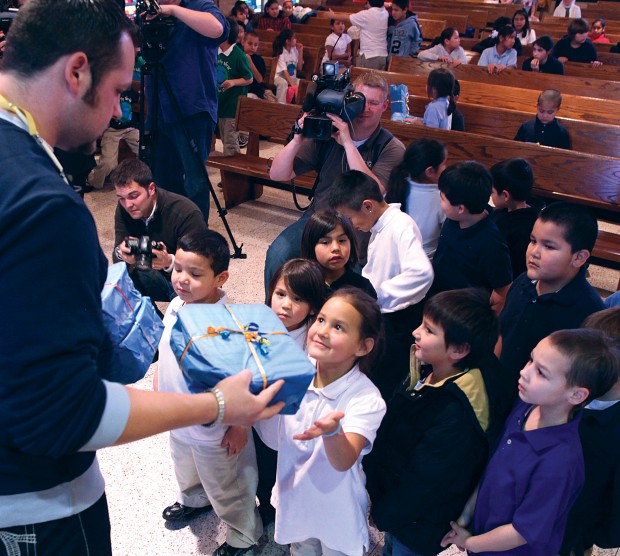 Photos: Joba Chamberlain visits Winnebago