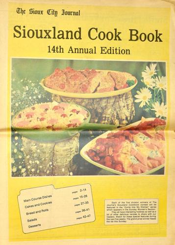 Sioux City Journal cookbook Marcia Poole