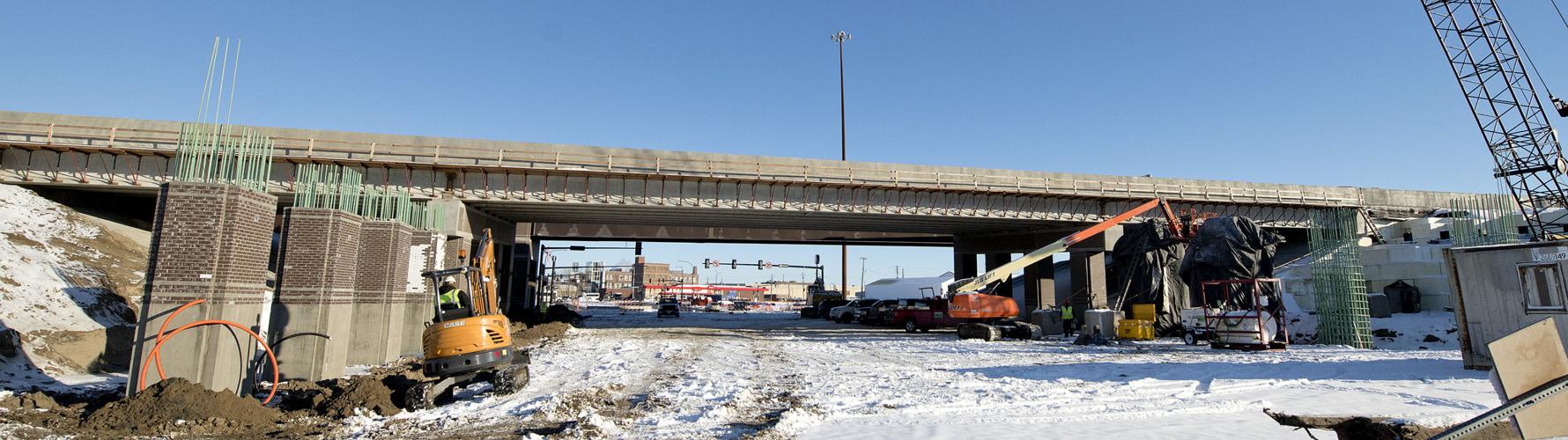 Interstate 29 construction