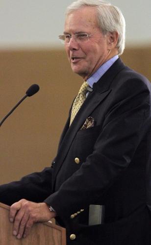 Tom Brokaw speaks at USD