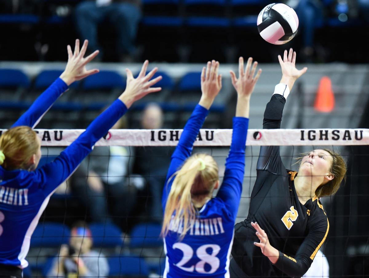 Iowa State Volleyball 1A Janesville vs. Holy Trinity