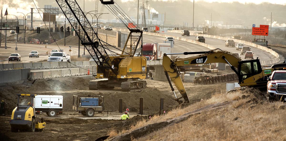 Interstate 29 construction 040119