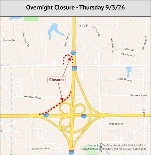 Overnight closures around the Southwest Mixmaster begin Tuesday, Sept. 1