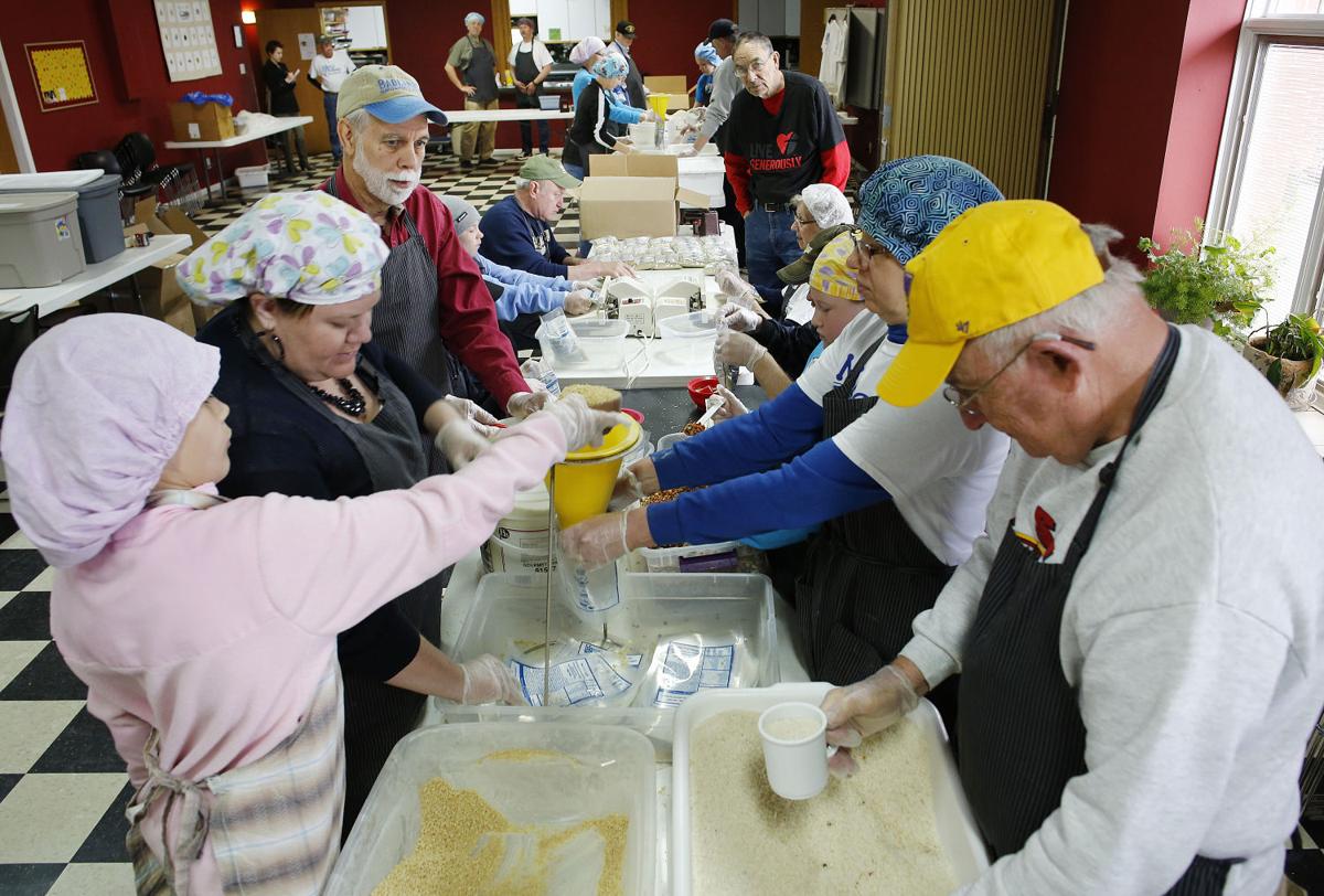 KARSYN Mercy Meals of Siouxland packs food for a starving world