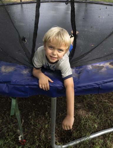 Trampoline fun