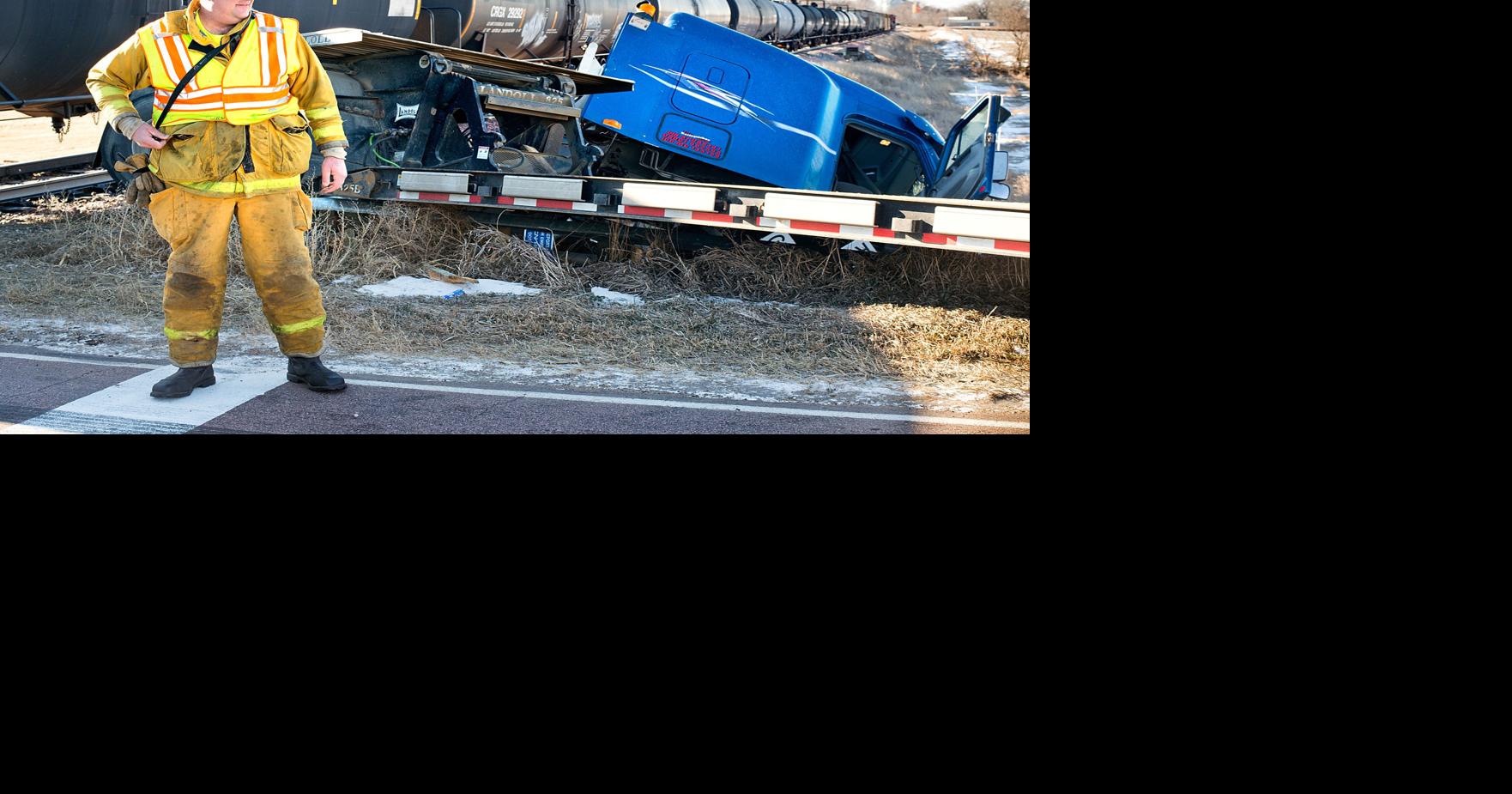 Photos Remsen Semi, Train Accident
