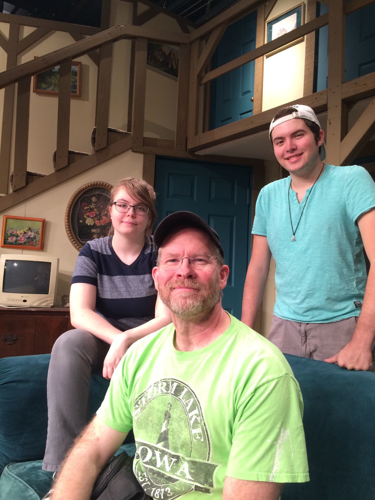 GALLAGHER Storm Lake s first family of theater stages sprints