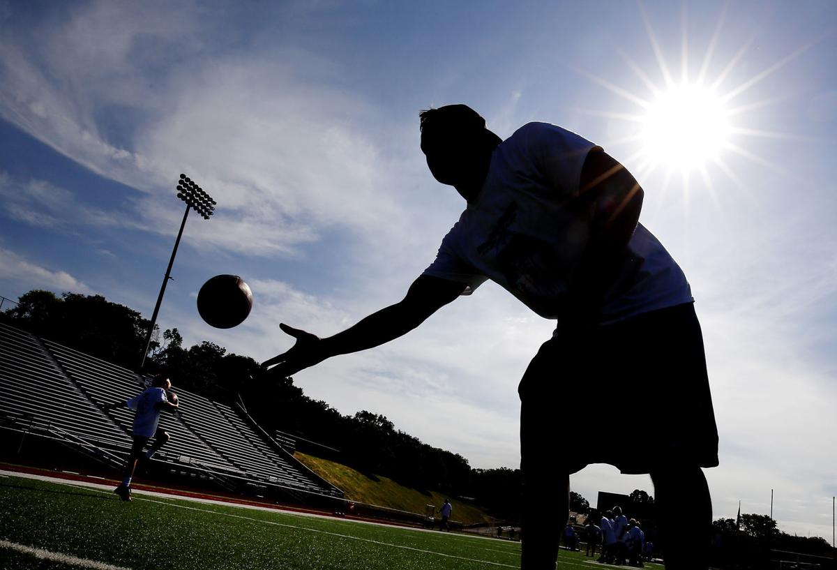 Photos Brandon Wegher Football Camp Sports
