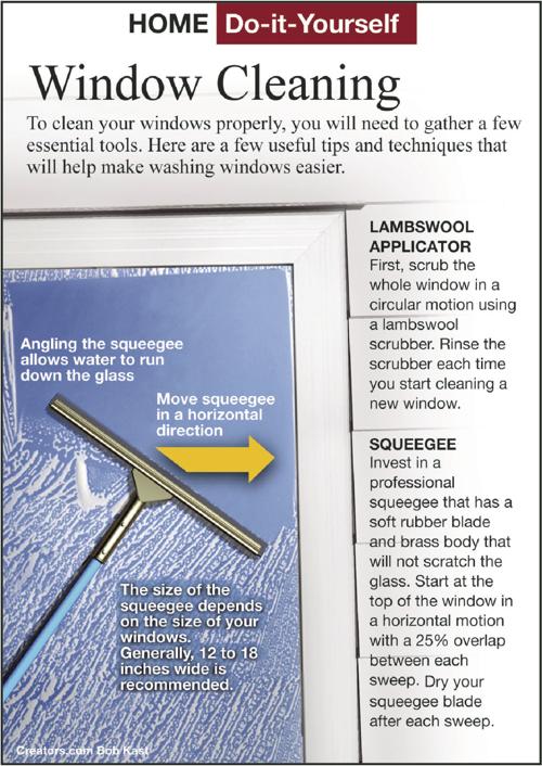 Clean Window Glass With Squeegee Like A Professional Siouxland Homes Siouxcityjournal Com