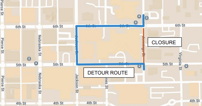Jennings Street closure extended