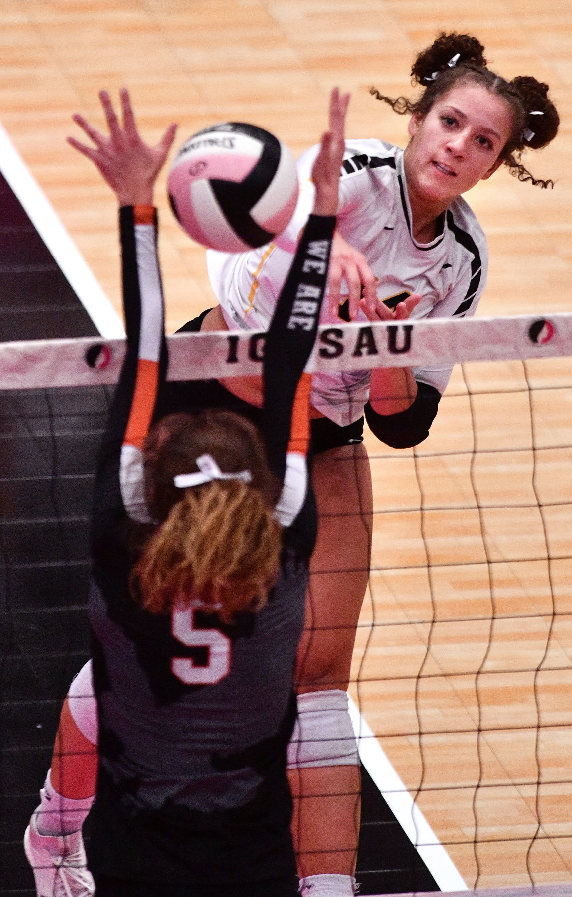 Waverly-Shell Rock vs West Delaware state volleyball