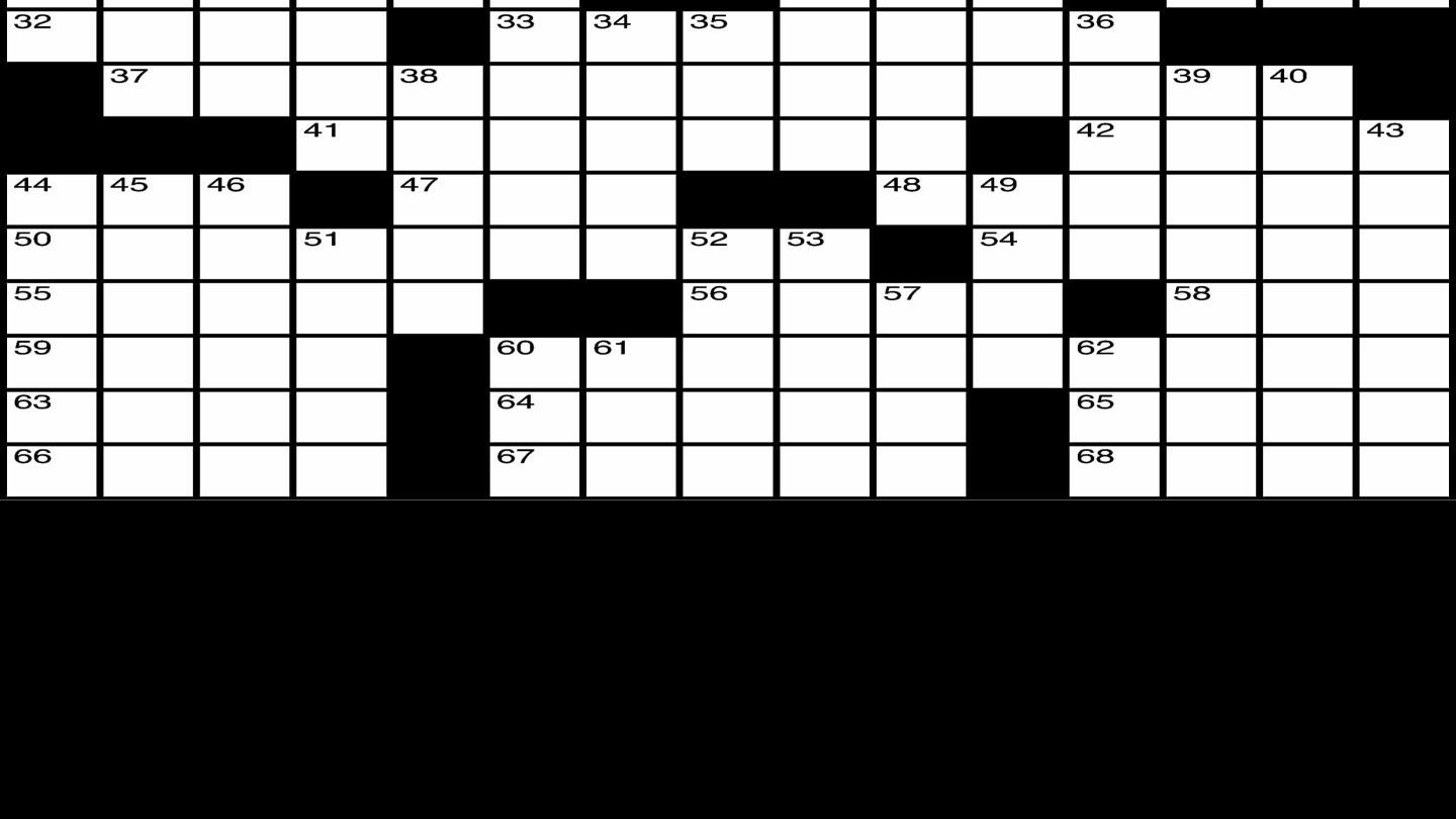 Crossword | Weekender | siouxcityjournal.com