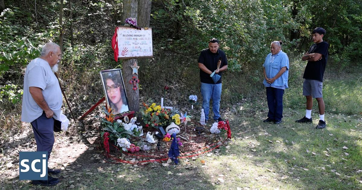 Video: Terri McCauley family meets at her memorial