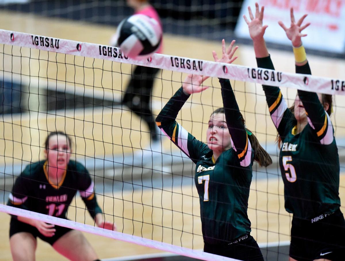 Iowa State Volleyball Gehlen vs. Holy Trinity
