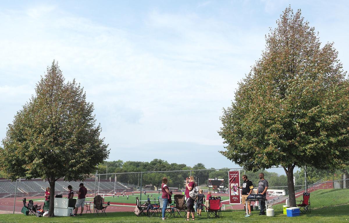 Morningside football tailgating