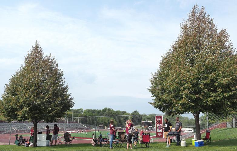 Morningside football tailgating