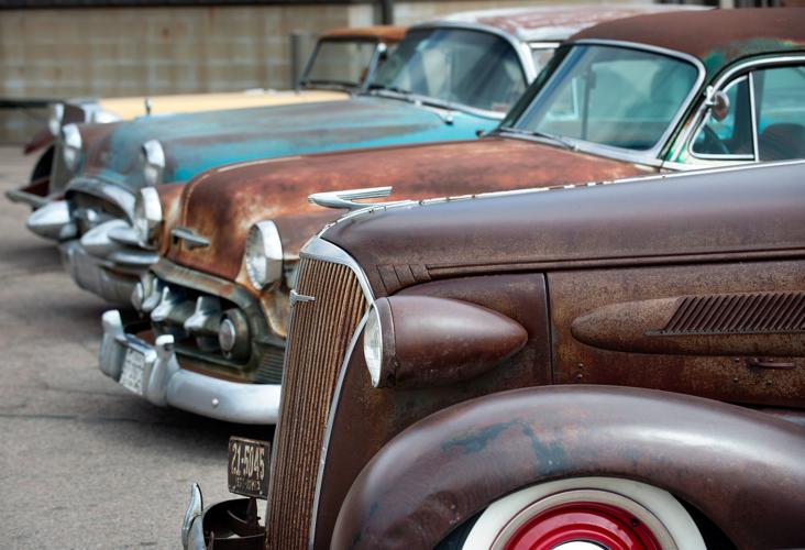 OLD SCHOOL COOL: The Bummers Car Club share a passion for classics