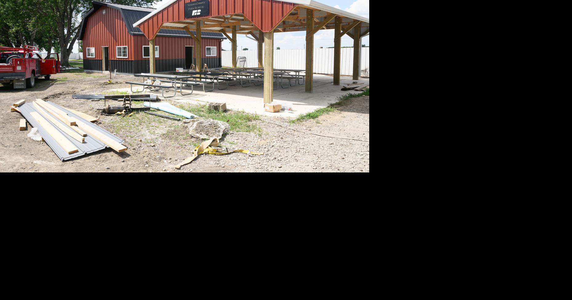 Monona County Fair rebuilds