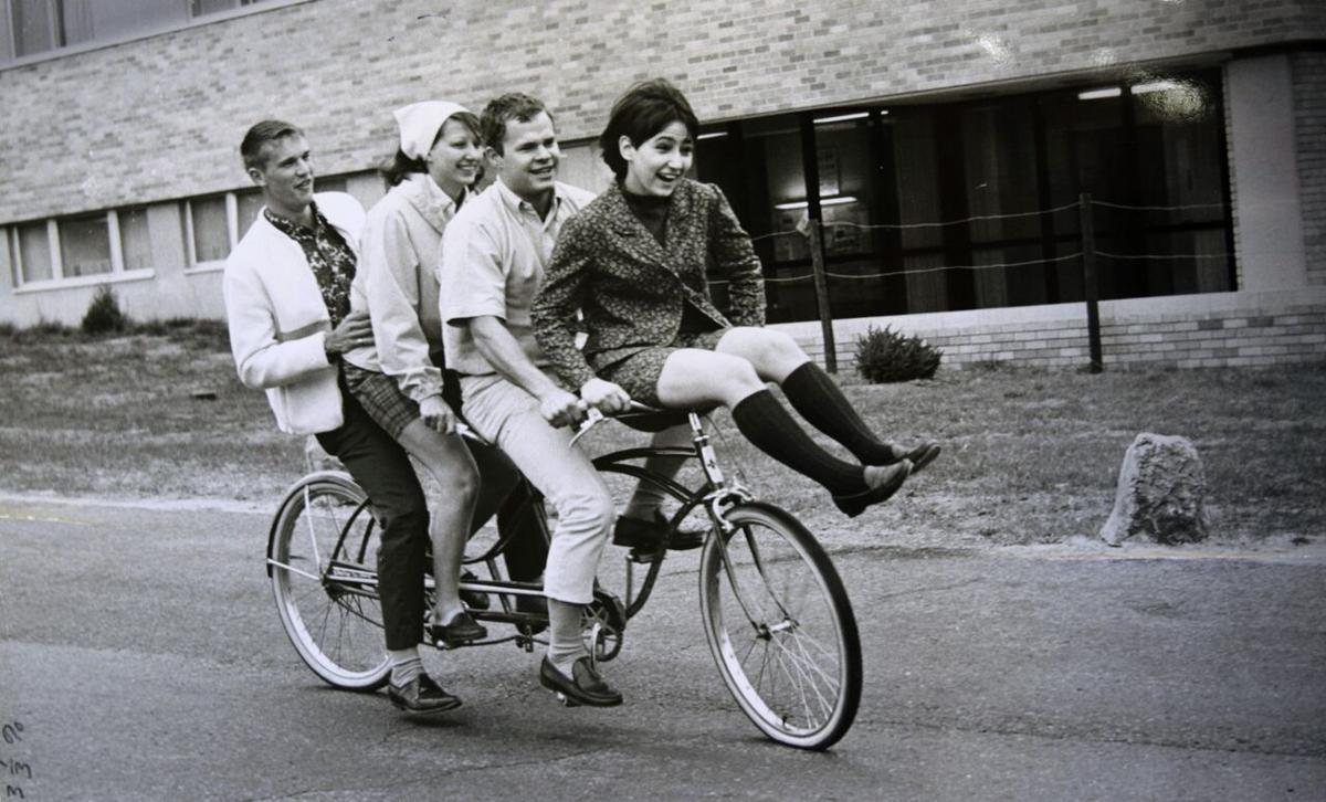 Biking at Briar Cliff