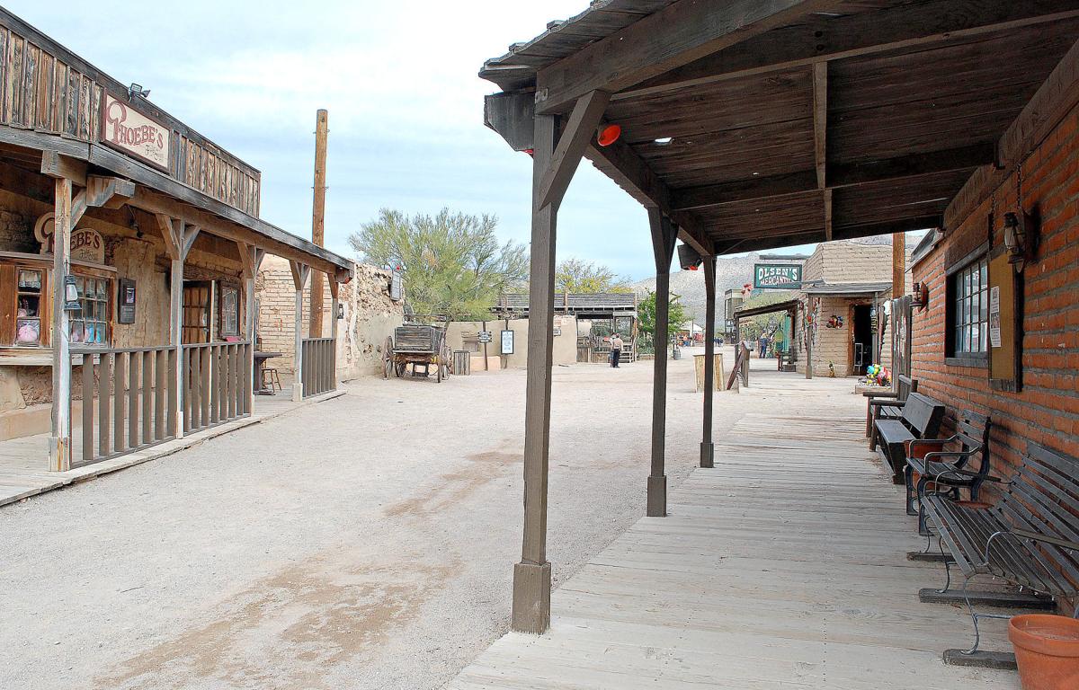 Walk through your favorite westerns at Old Tucson Movie Studios