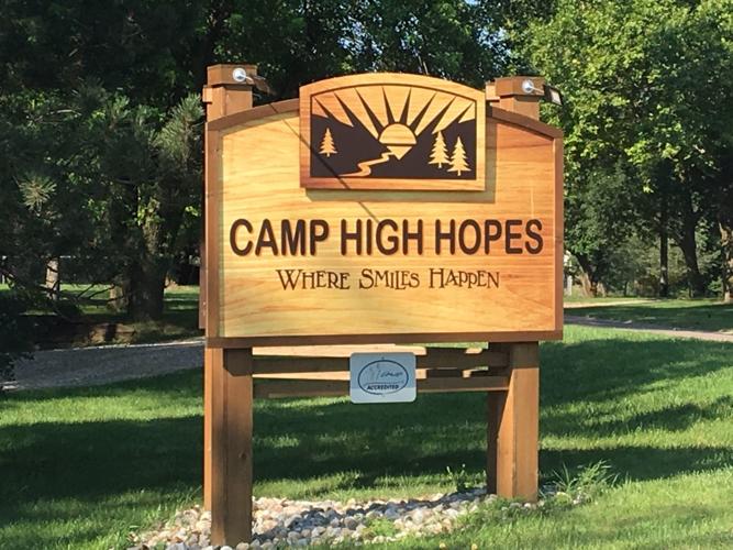 Camp High Hopes sign