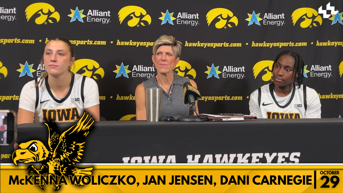 Why things came easy to Dani Carnegie in (unofficial) Iowa debut