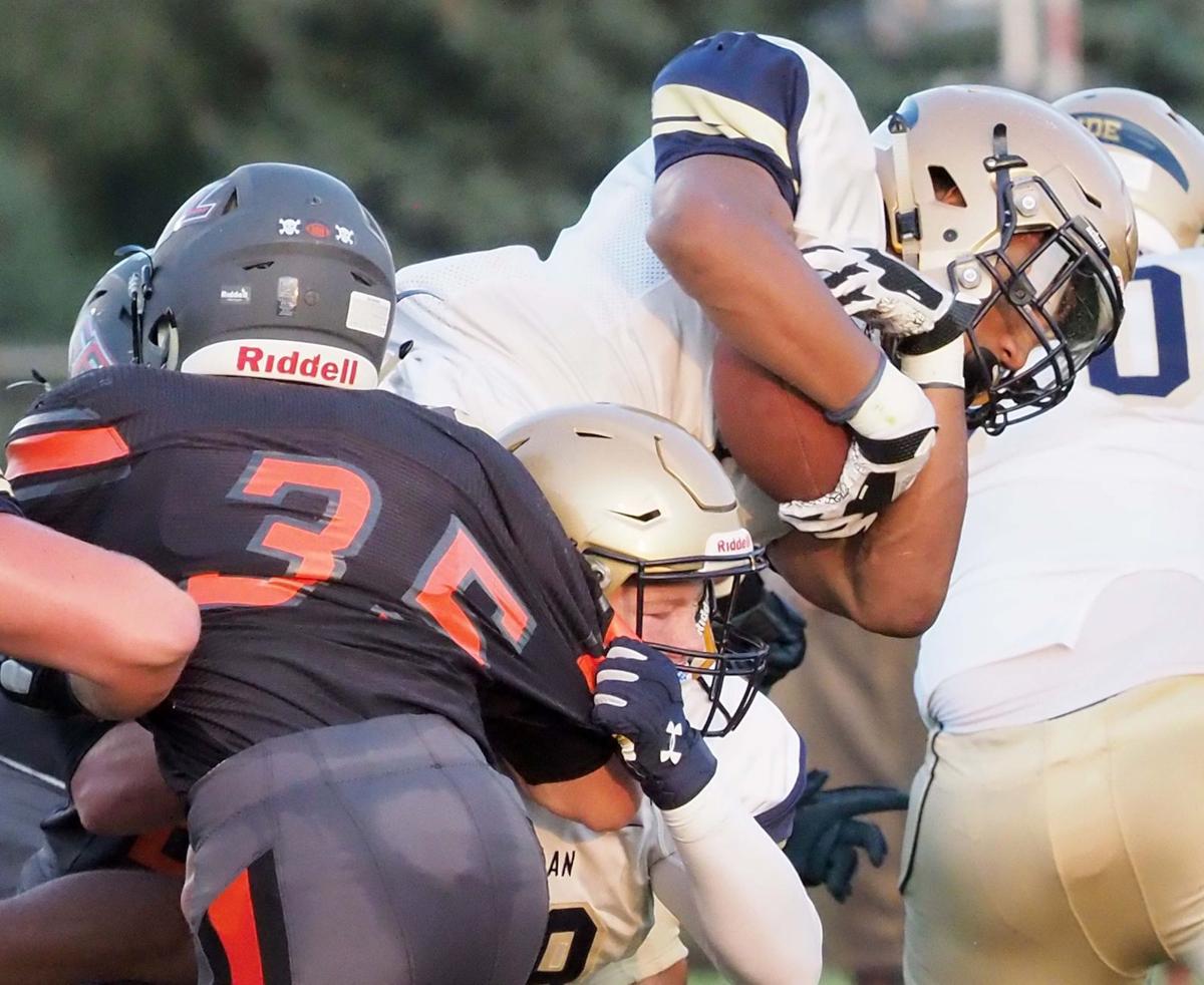 Heelan at Sergeant Bluff-Luton football