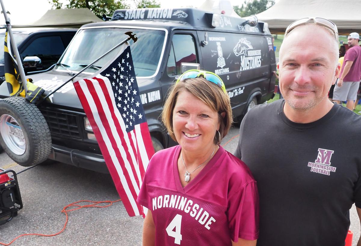 Morningside football tailgating