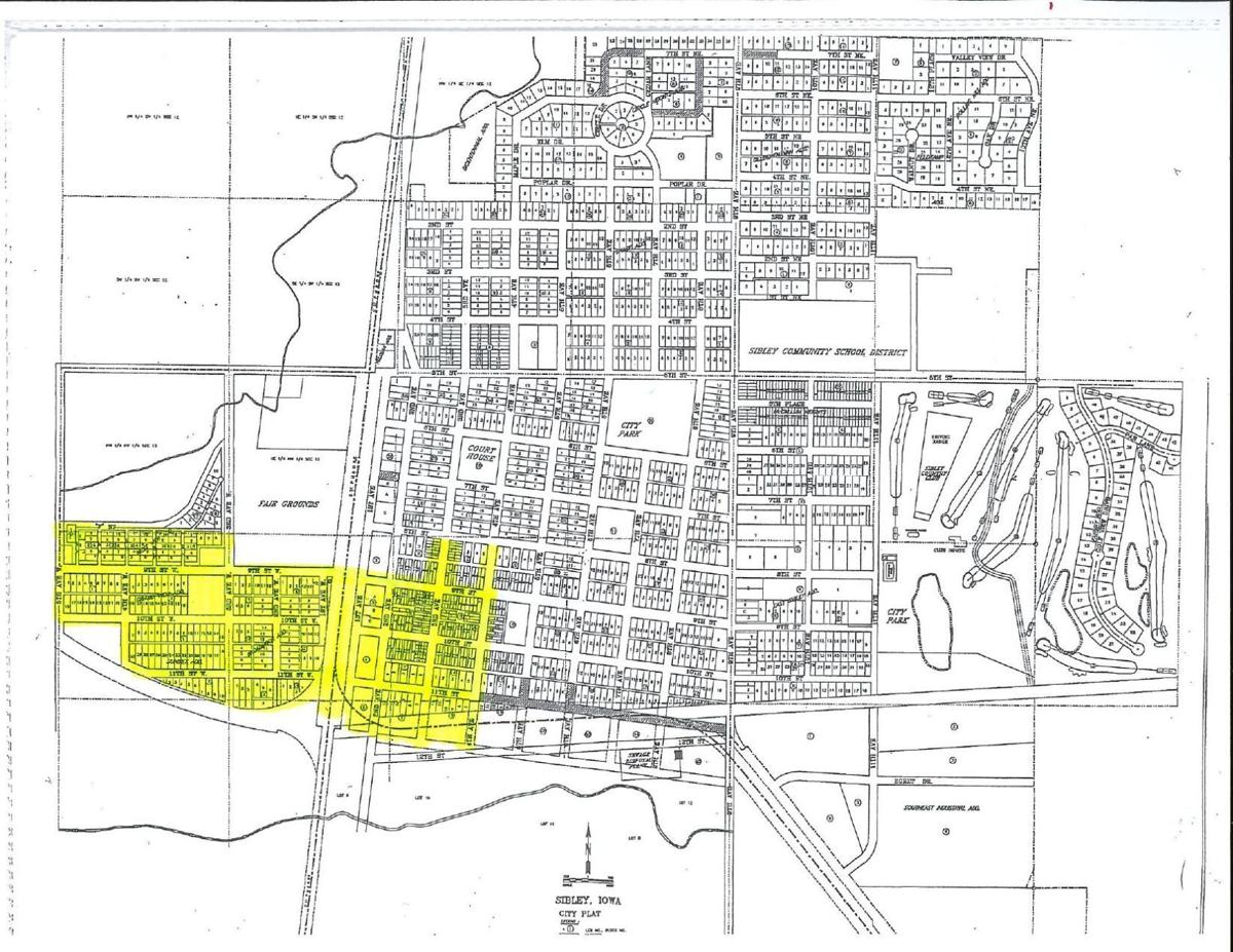Section of Sibley, Iowa, remains under evacuation following Sunday