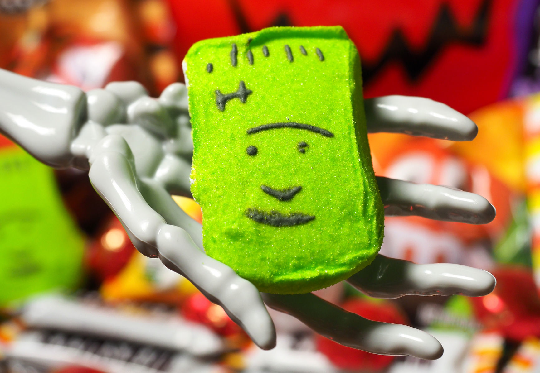 Weird shapes and flavors are big in Halloween candies