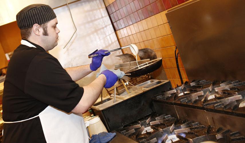 Minerva’s executive chef Andrew Burger