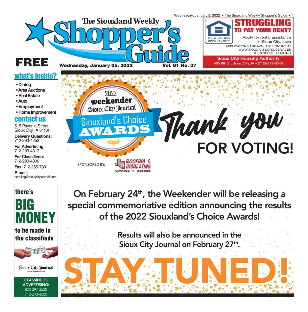 Shopper's Guide - January 5, 2022