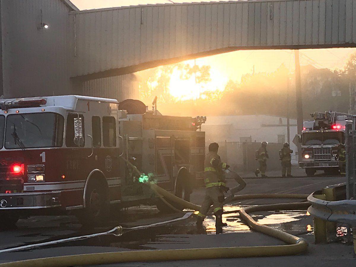 Authorities responding to fire call at Cargill