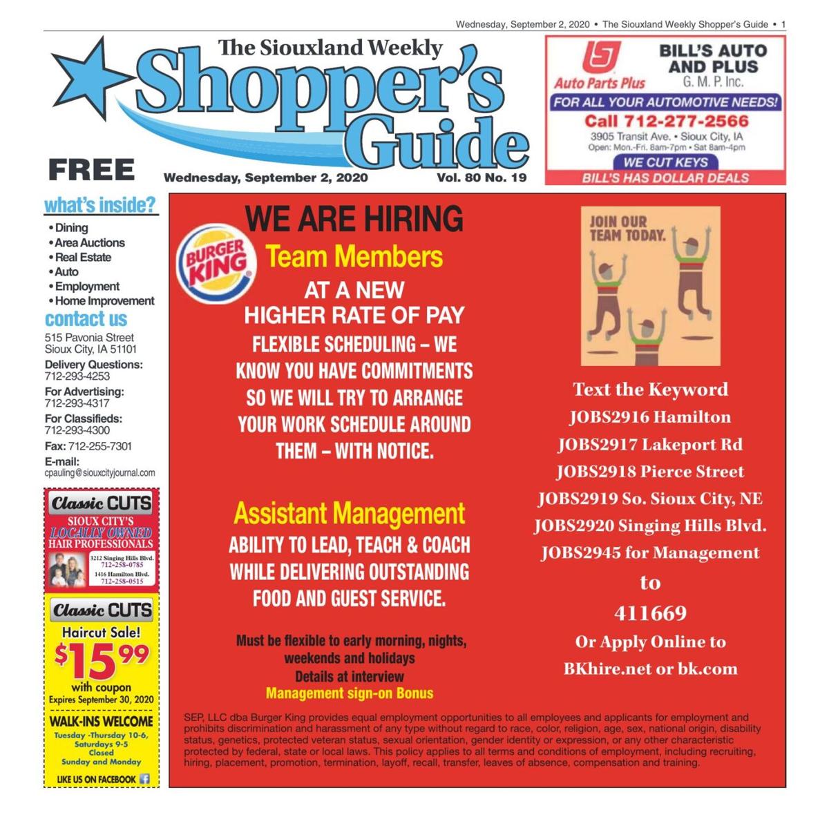 Shopper's Guide - September 2, 2020