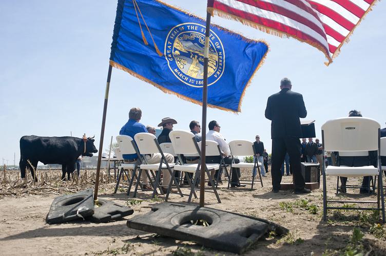 Big Ox Ground breaking
