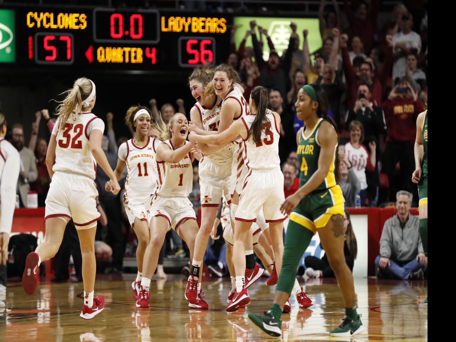 Iowa State Stuns No 2 Baylor College Sports Siouxcityjournal Com