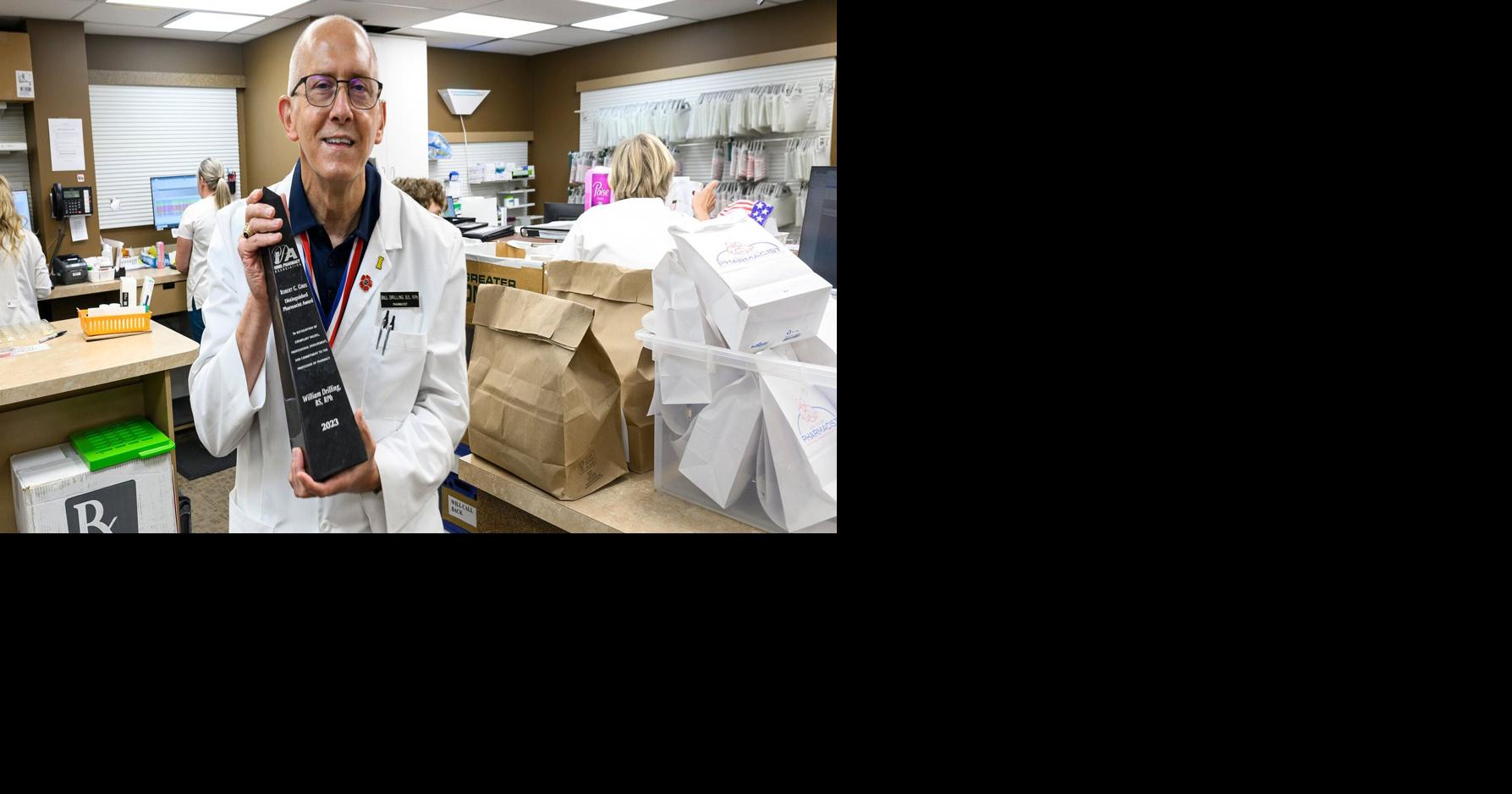 Bill Drilling wins state pharmacy association's highest award