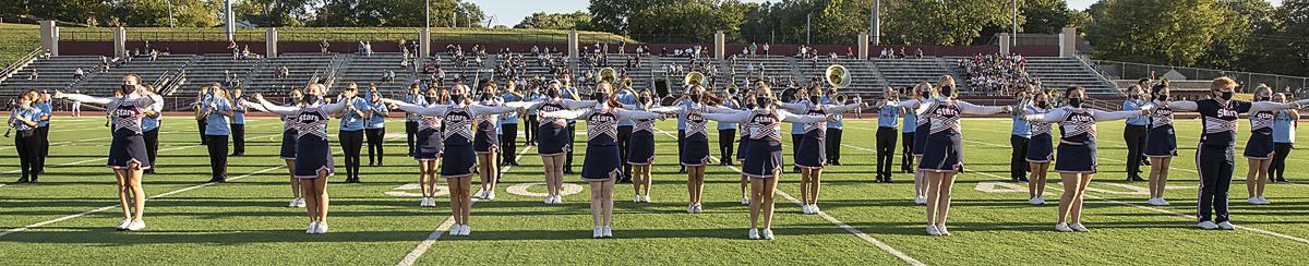 Cheerleading feature #1 North vs Heelan football