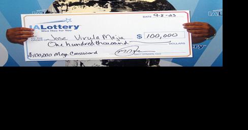Sioux City man wins $100,000 Iowa Lottery prize - Vimarsana News