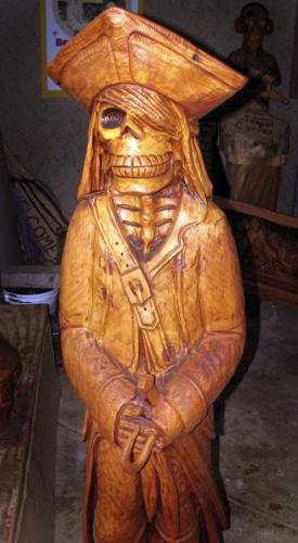 Chainsaw artist Jeff Klatt 