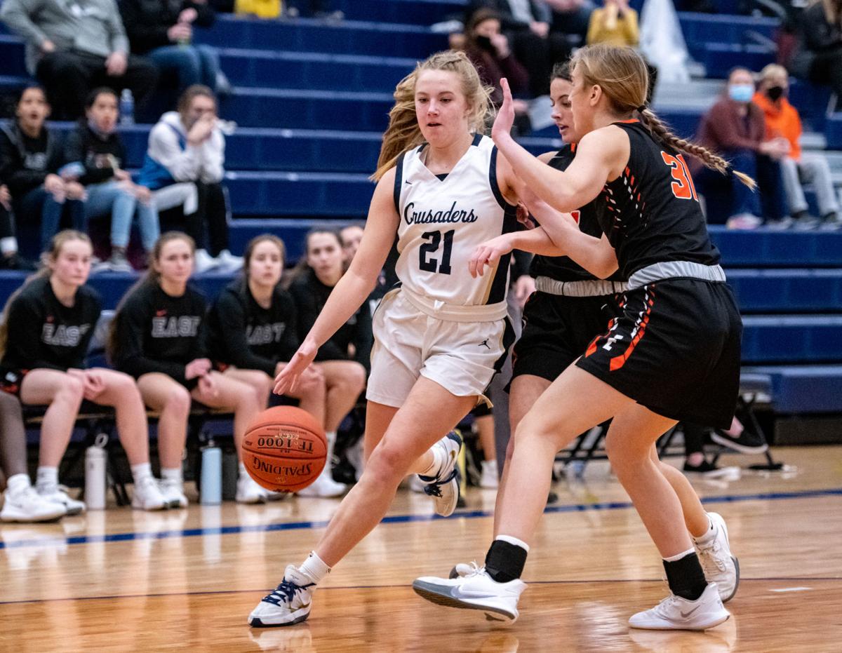 East vs Heelan basketball
