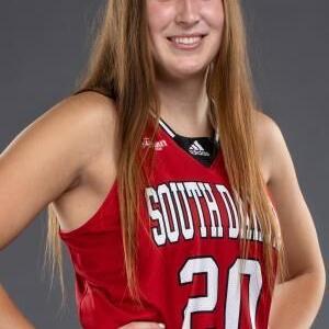 South Dakota women beat Western Illinois behind Larkins' near triple-double
