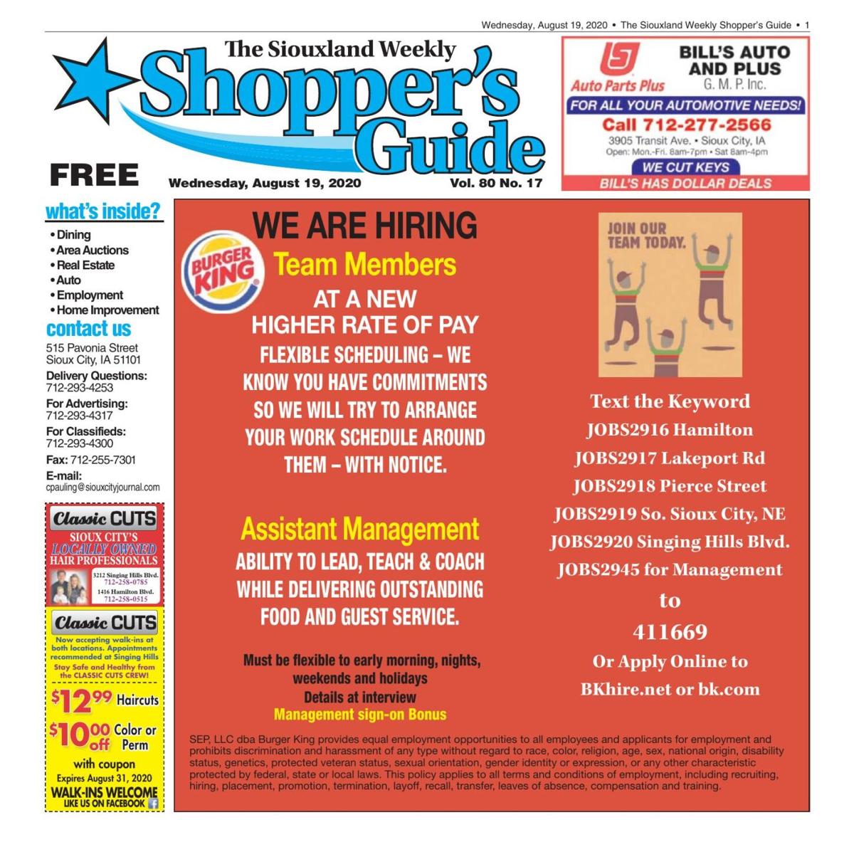 Shopper's Guide - August 19, 2020