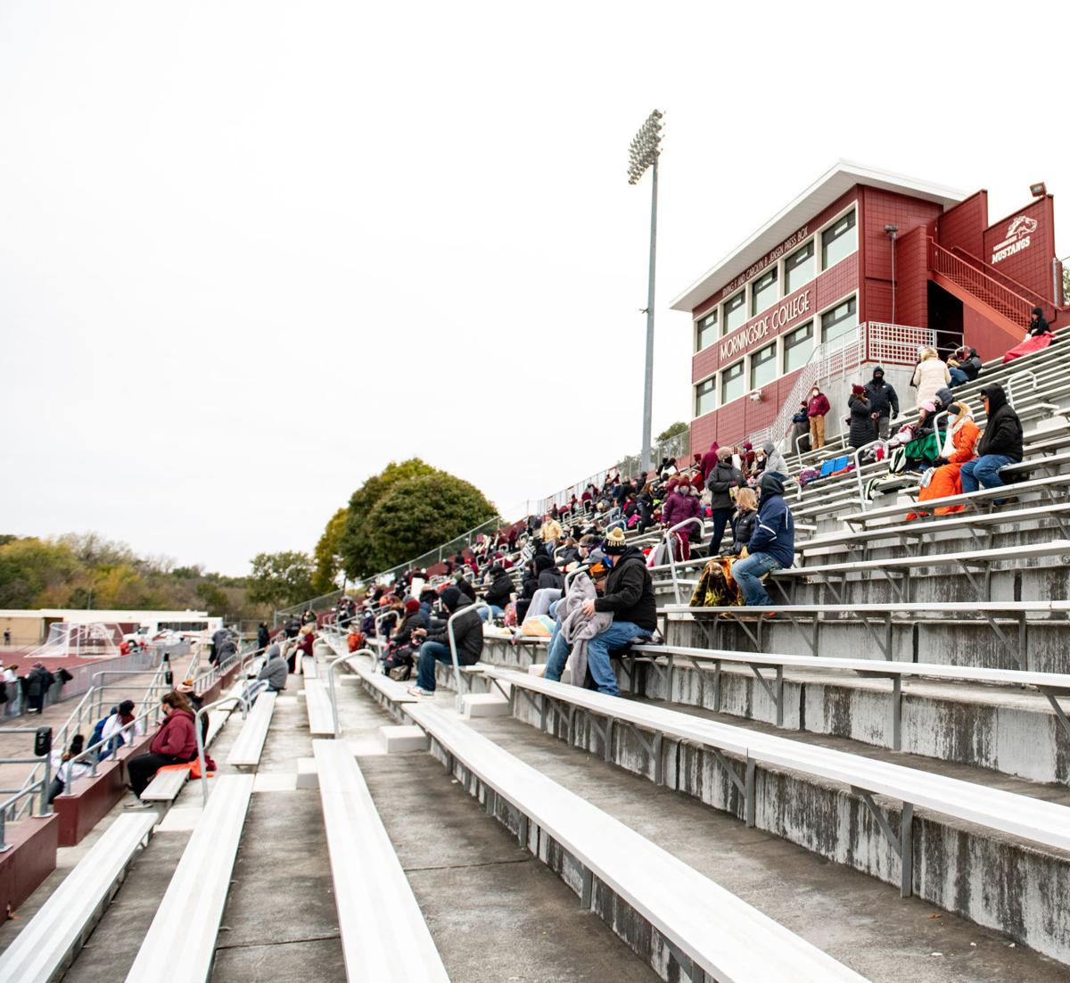Morningside football spectators amid COVID-19